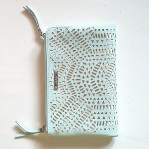 Stella & Dot Mint Green Clutch